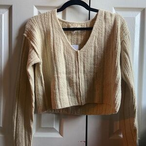 Nordstrom Beige Knit Sweater